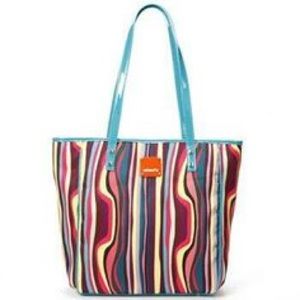 Mimosa Groovy Stripped Tote